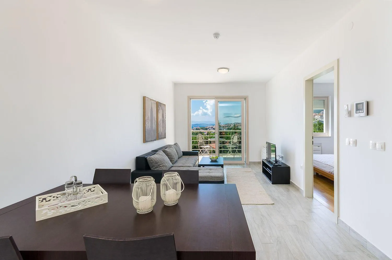 Modernes Apartment Nur 90 Meter Zum Strand Mit Meerblick, Tiefgarage, Klima Crikvenica Croatia