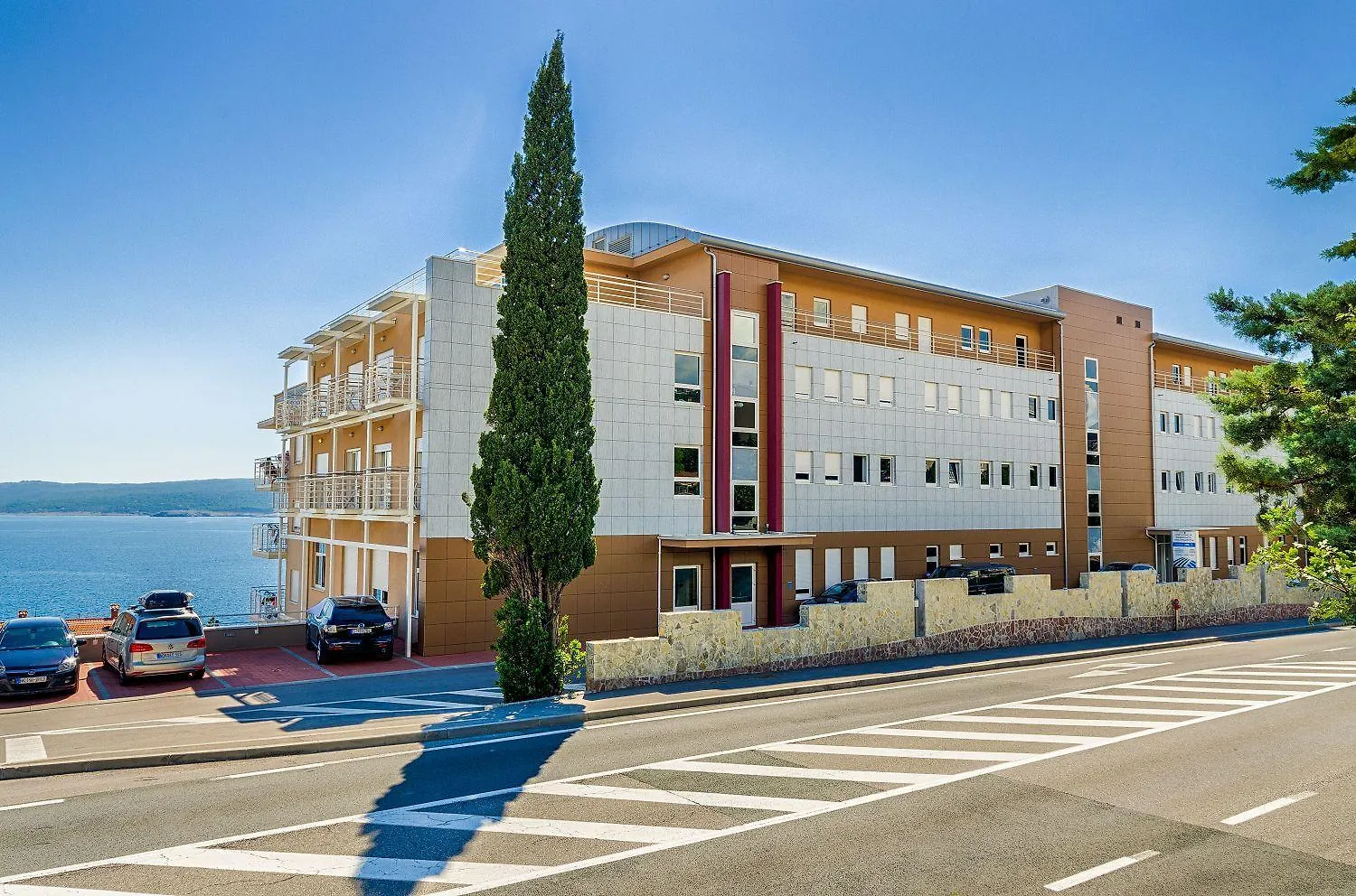 Modernes Apartment Nur 90 Meter Zum Strand Mit Meerblick, Tiefgarage, Klima Crikvenica